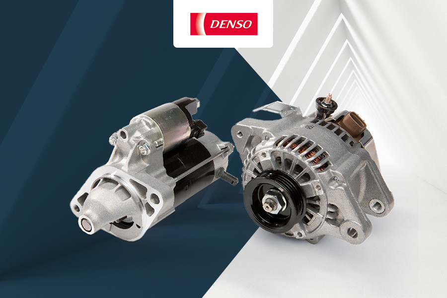 Denso alternátory a štartéry